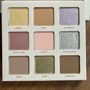 Neutral & Shimmer Eyeshadow Palette - Pink, Gold, Silver, Brown